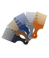Wholesale Oil Head Fork Comb Men's Style Retro Big Back Head Big Teeth Picking Comb.